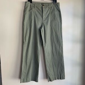 d. jeans Olive Wide Leg Chino Pants